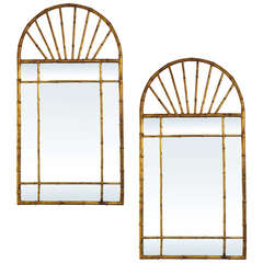 Pair of Vintage La Barge Gilded Mirrors 5