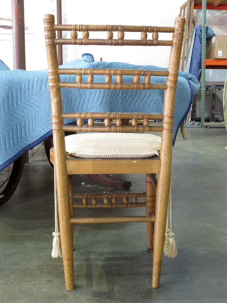 Set of Six 19th Century American Hitchcock Style Chairs 4