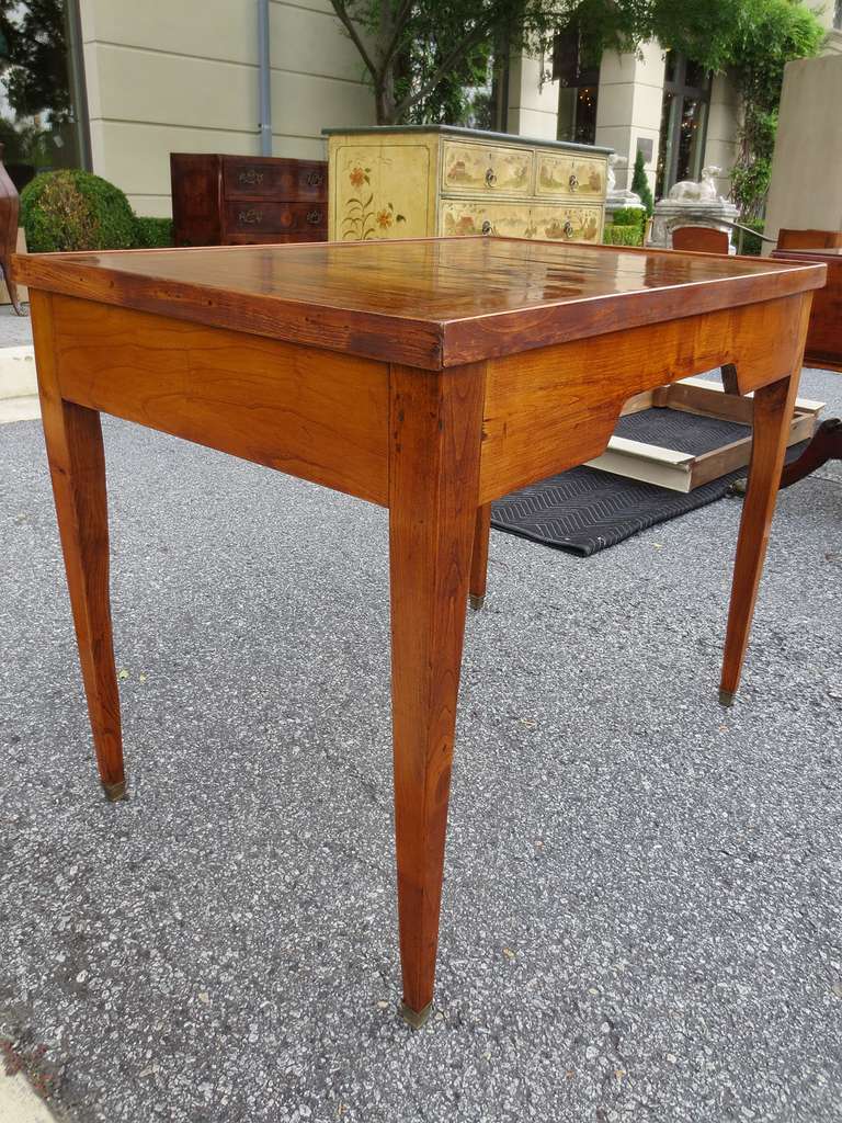 18th-19th Century Fruitwood Tric Trac Table 1