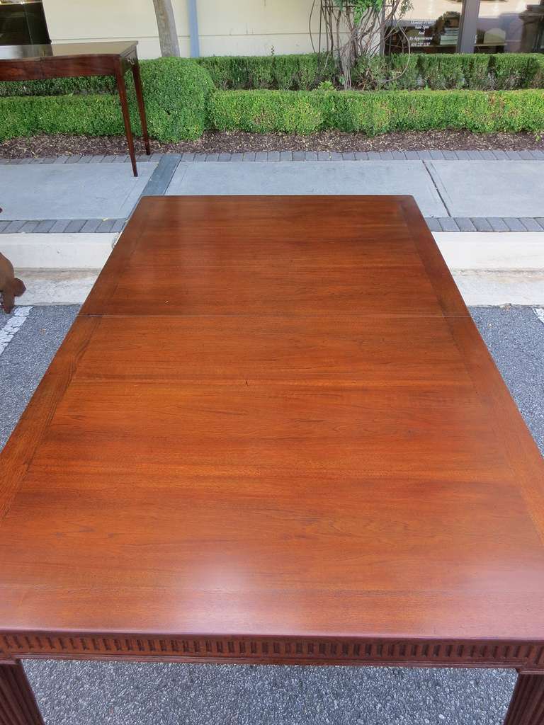 20th Century Don Rousseau Walnut Dining Table 1