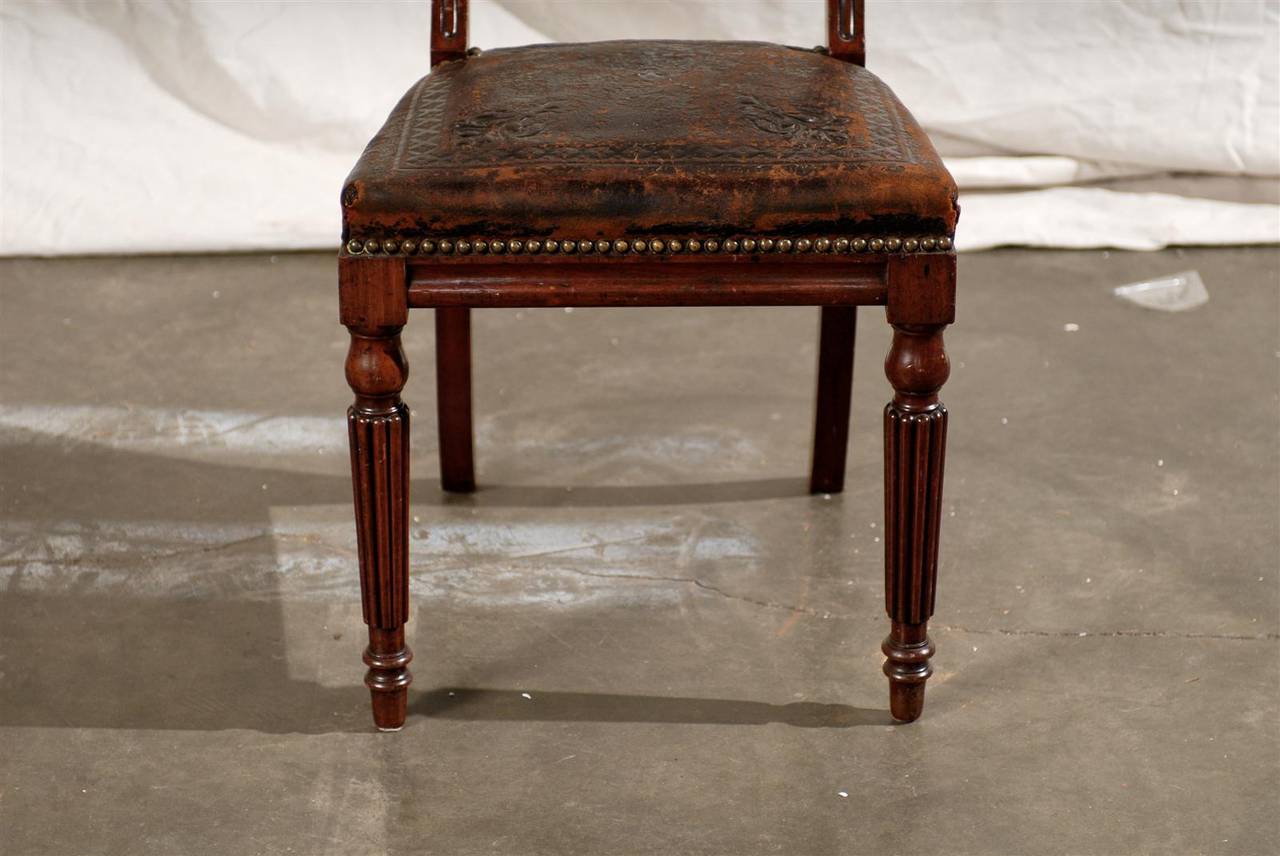 Set of Four 19th Century William IV Mahogany Side Chairs 2