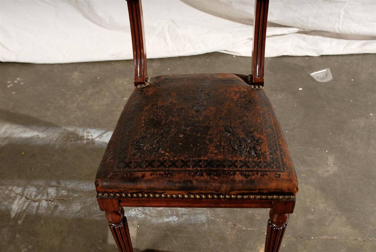 Set of Four 19th Century William IV Mahogany Side Chairs 7