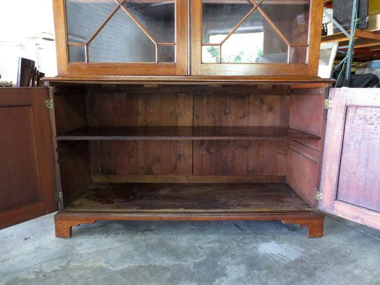 18th-19th Century George III Style Mahogany Secretary For Sale 4