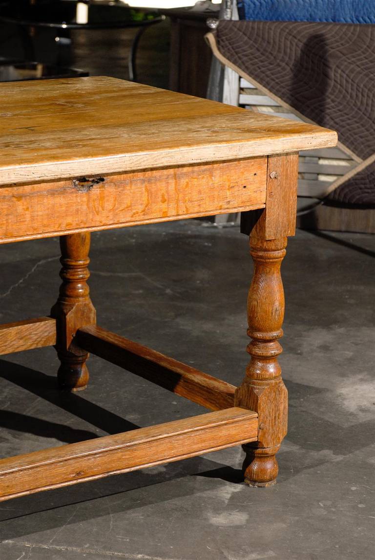 19th Century English Farm Table In Good Condition In Atlanta, GA