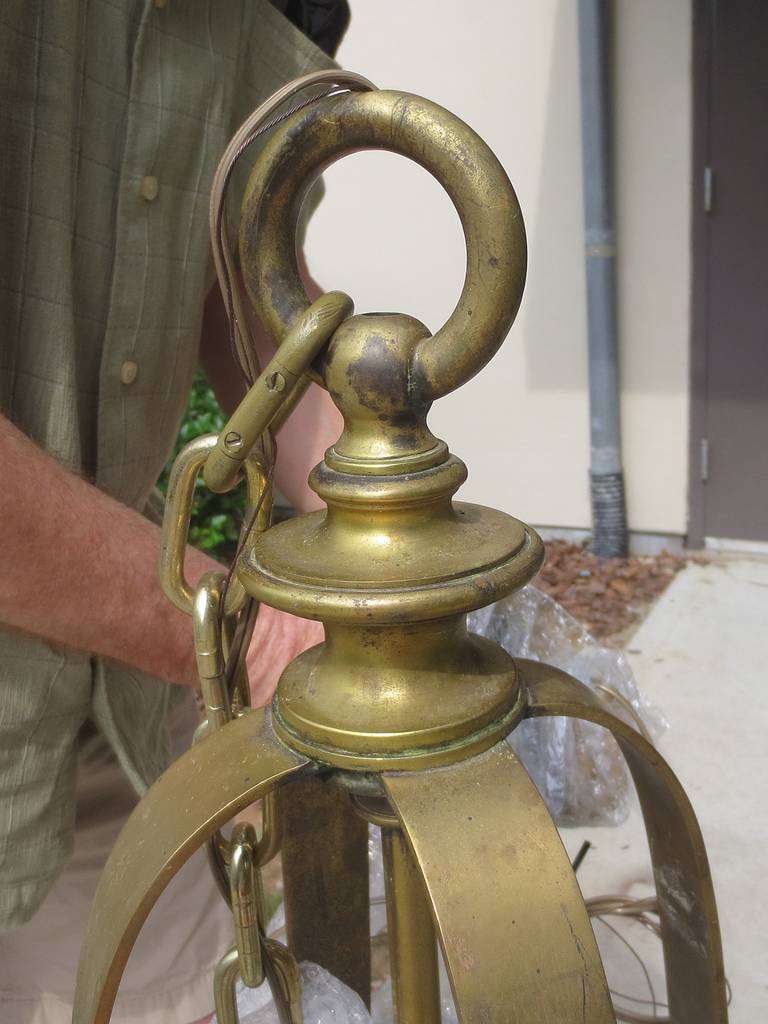 Early 20th Century, Bronze Jumbo Lantern 2