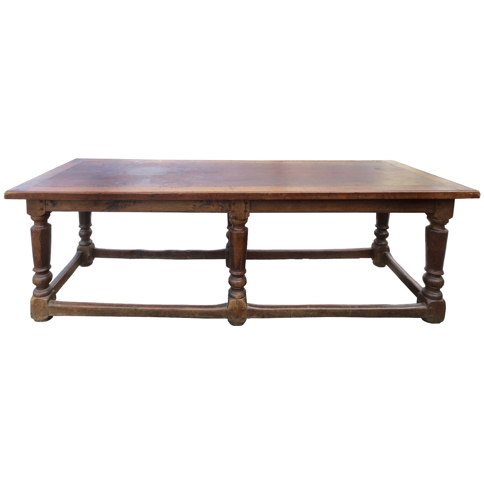 17th-18th Century Refectory Table, circa 1680 For Sale