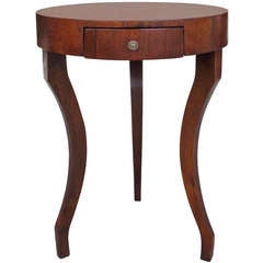 19thc Italian Drink Table With One Drawer