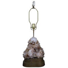 1940-50's Carol Stupell Rock Crystal Lamp