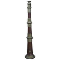 19thc Early Buddhist Monk's Trumpet