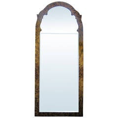 Mid-Century Faux Tortoiseshell Mirror