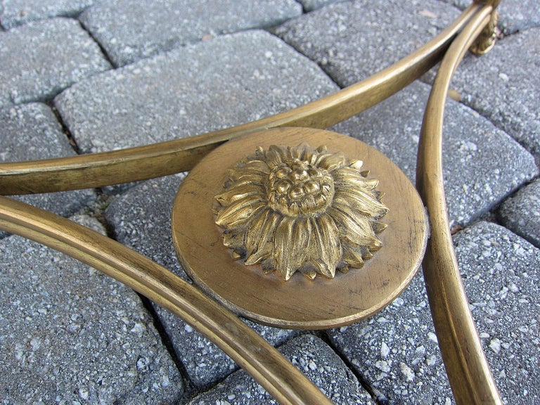 20thC Louis VXI Style Marble & Gilt Bronze Gueridon Table 2
