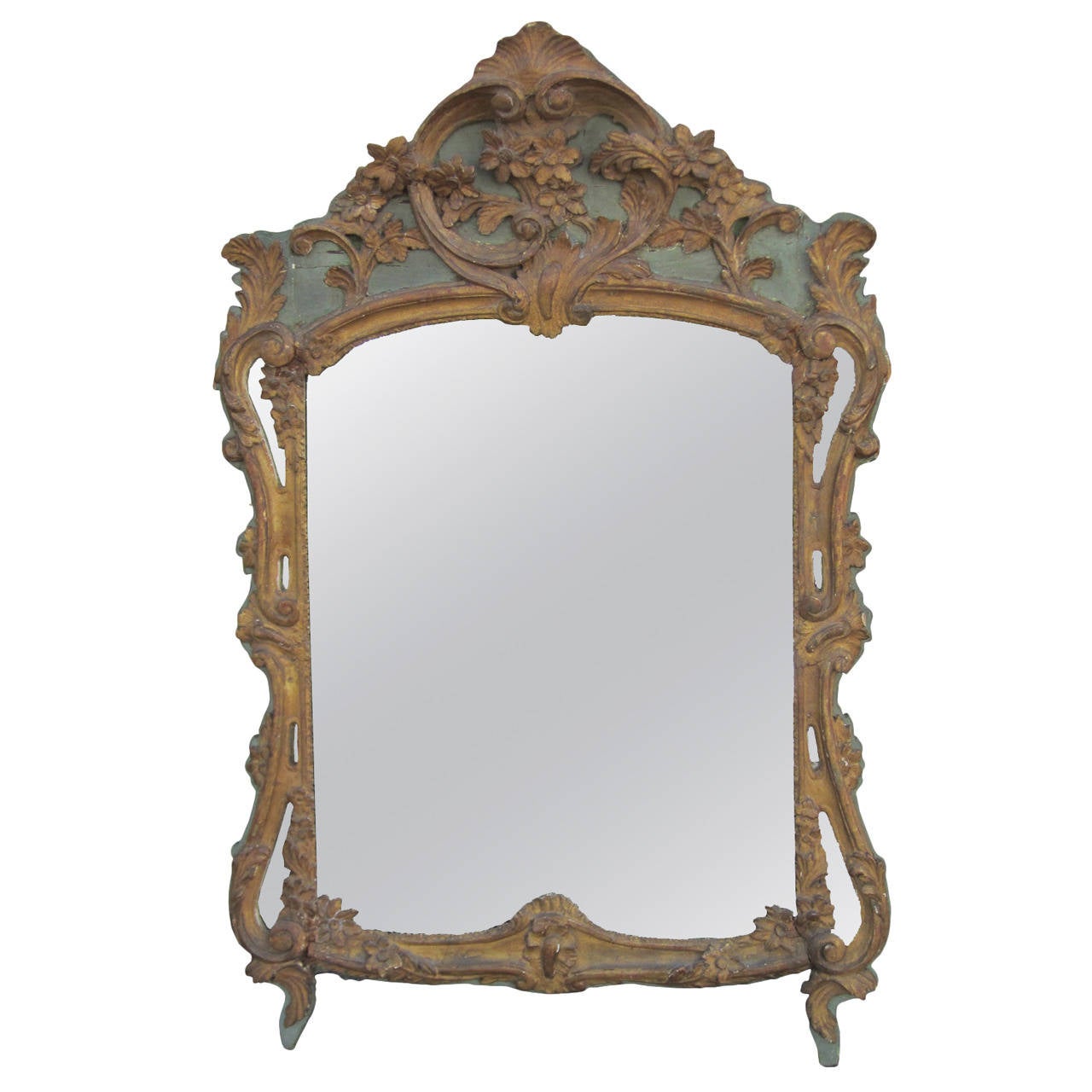 18th Century Louis XV Style French Mirror For Sale at 1stdibs