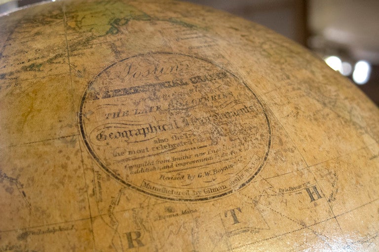 British Joslin Terrestrial Table Globe