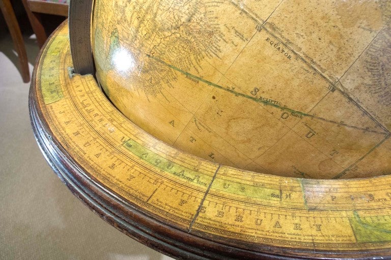 19th Century Joslin Terrestrial Globe