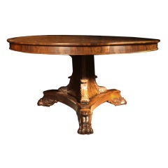 Regency Pedestal Dining/Center Table