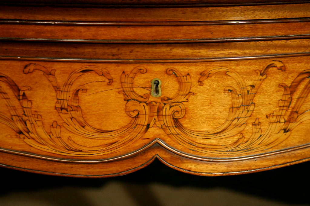 George III Inlaid Occasional Writing Table, circa 1770 In Good Condition For Sale In New York, NY