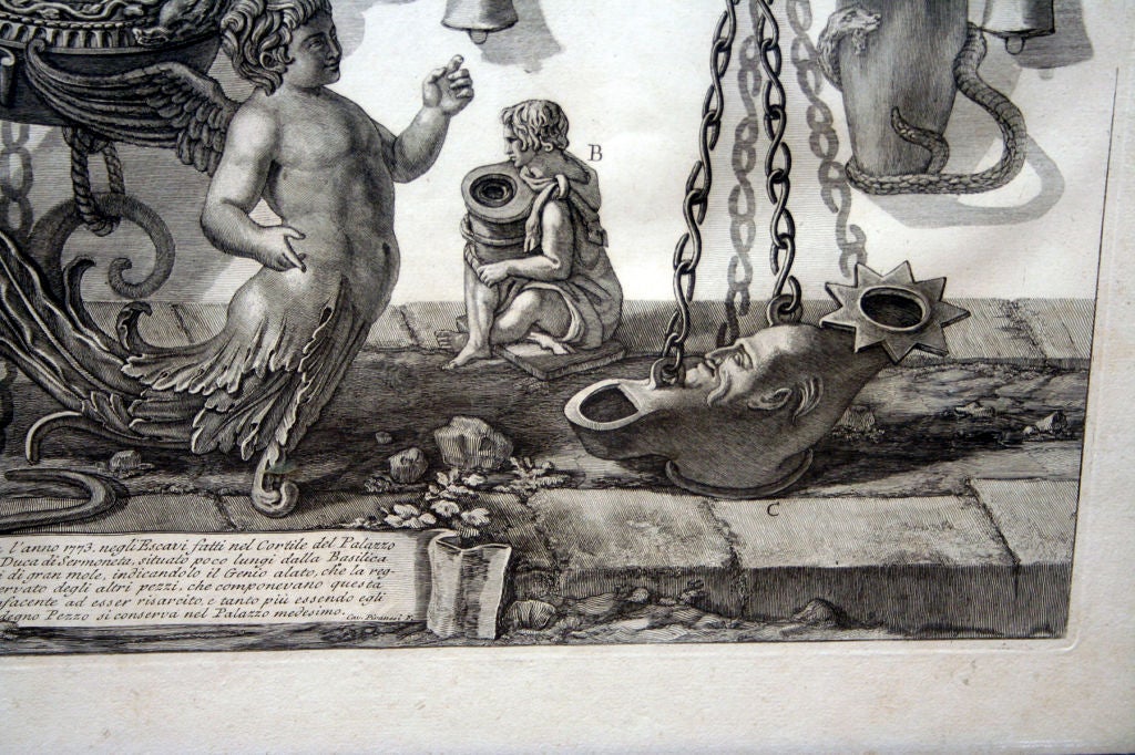 Piranesi Engraving, Italian, Mid-18th Century 1