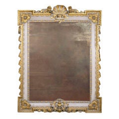 Georgian Parcel Gilt Mirror