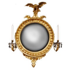 Regency Convex Mirror