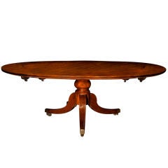 Regency "Gillows" Extending Dining Table