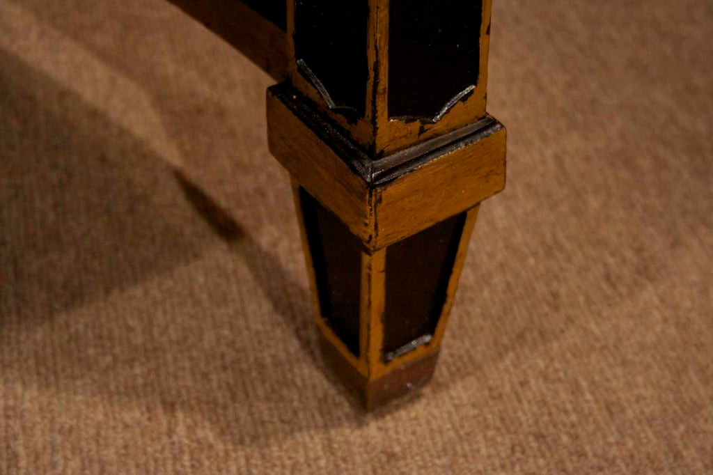 Jansen Ebonized Demilune Desk 2