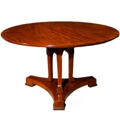 Jacob Mahogany Center Table, French, Early 19th Century