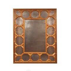 Gilt Wood Rectangular Mirror