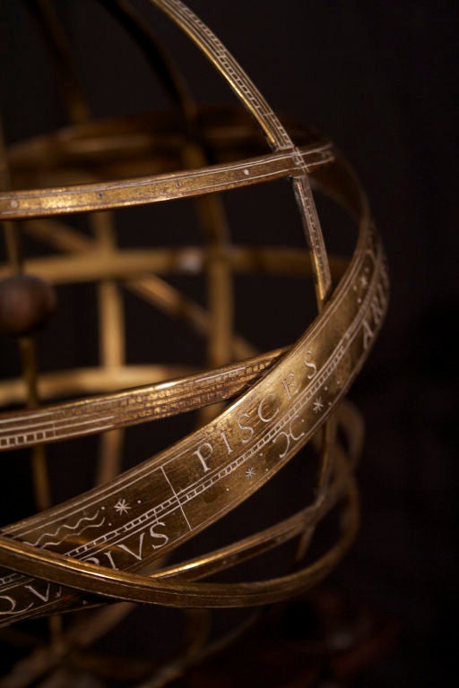 19th Century Brass Armillary Sphere