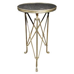 Empire Style Bronze Gueridon