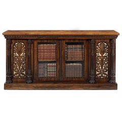 William IV Rosewood Side Cabinet