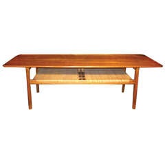 Hans Wegner Mid-Century Modern Coffee Table. Denmark 1950's