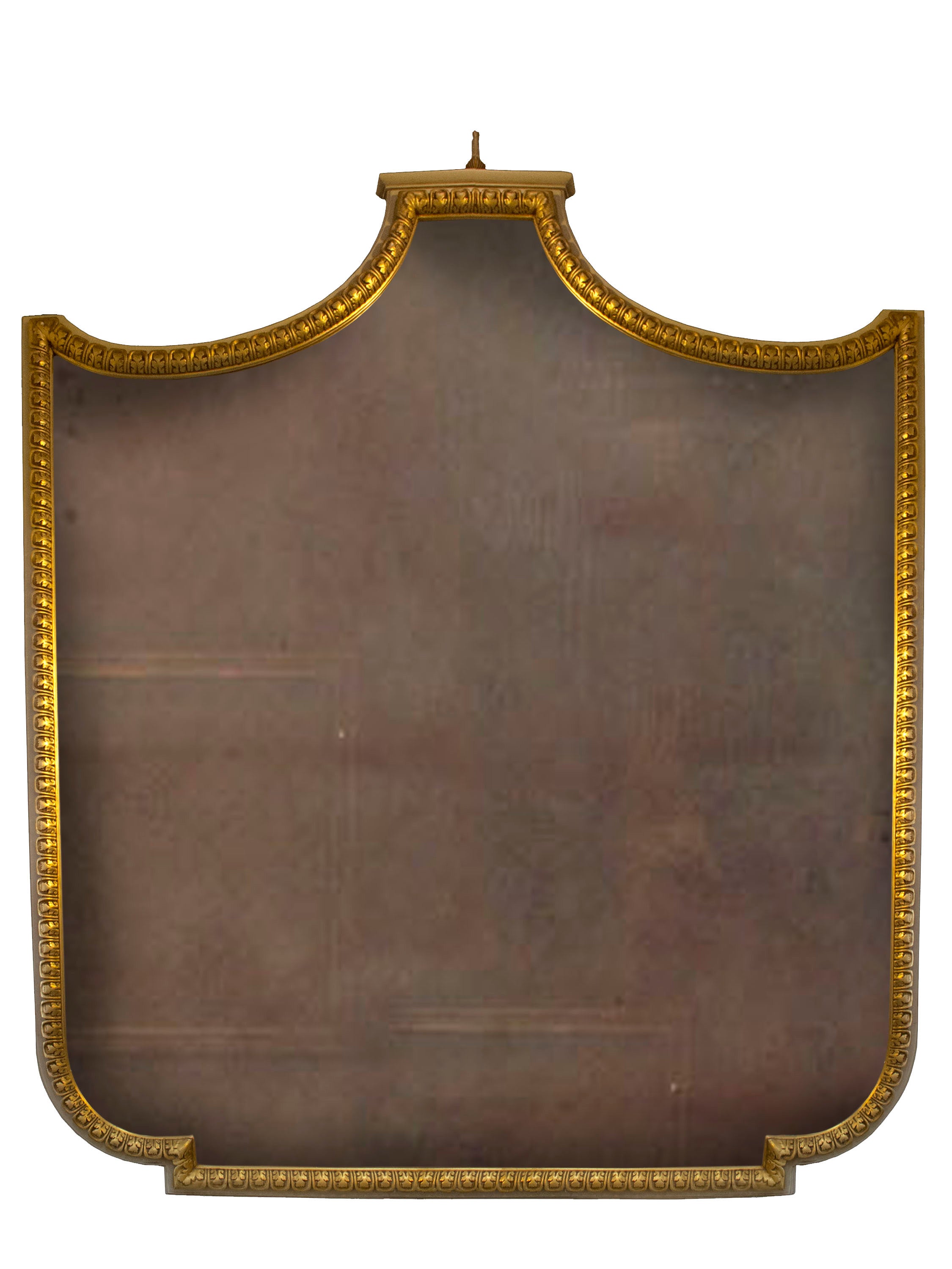 Italian Carved and Gilkt Mirror, circa 1950