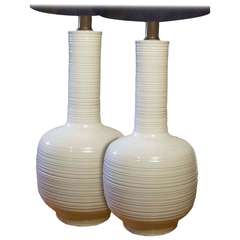 Pair of Phil Mar Pottery Lamps