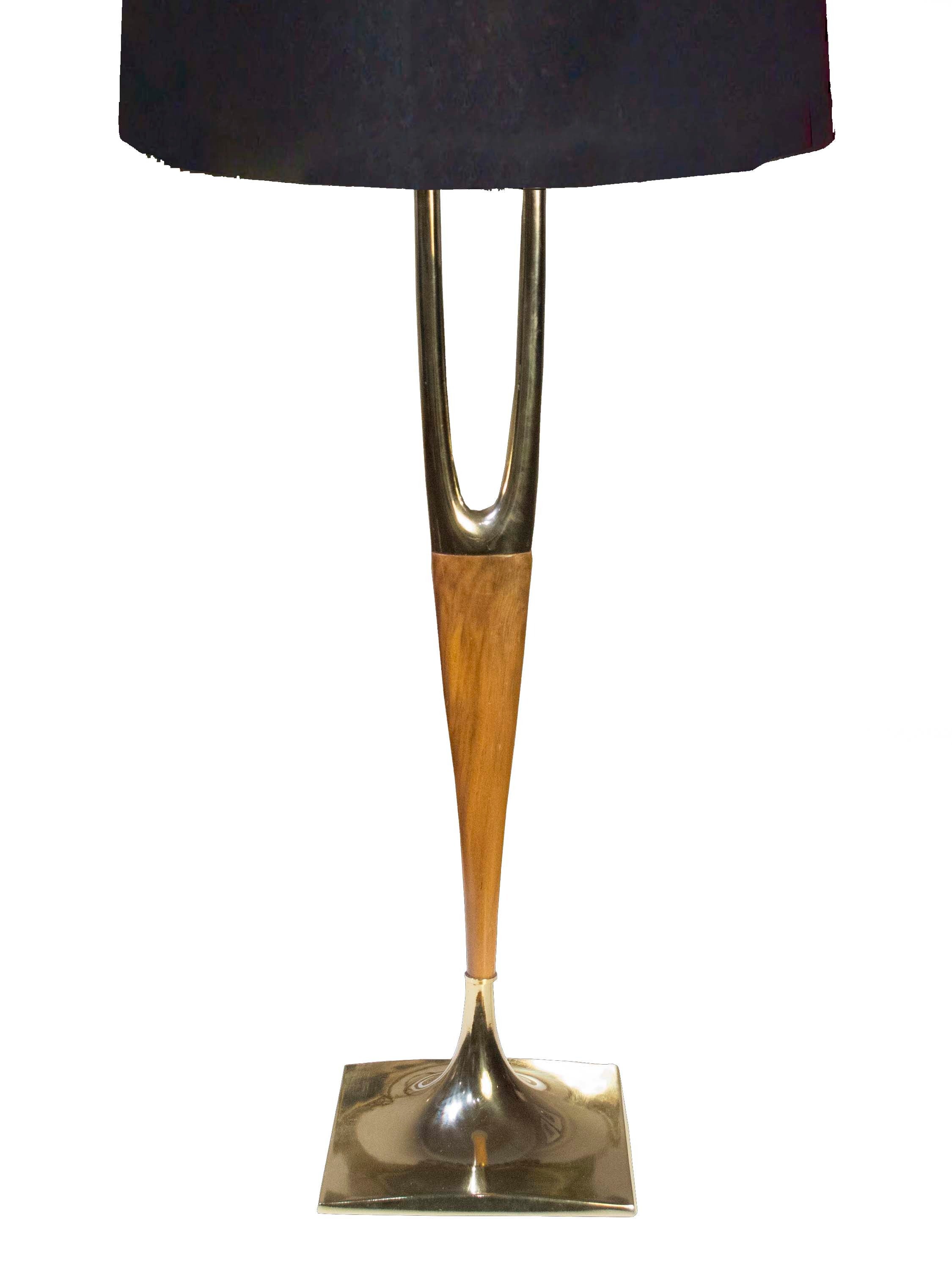 Gerald Thurston designed "Wishbone" Lamp by Laurel Lamp Company