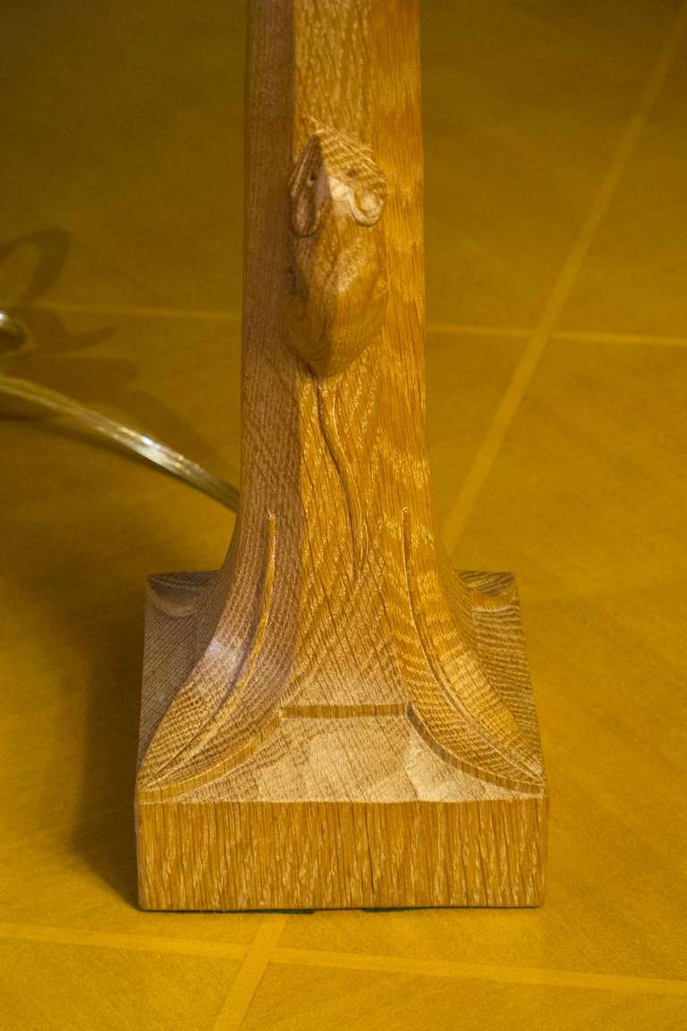 Lampe de table en chêne Robert 