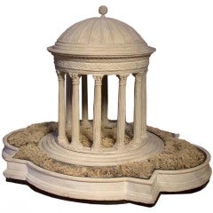 Neoclassical Temple Model 19th Century