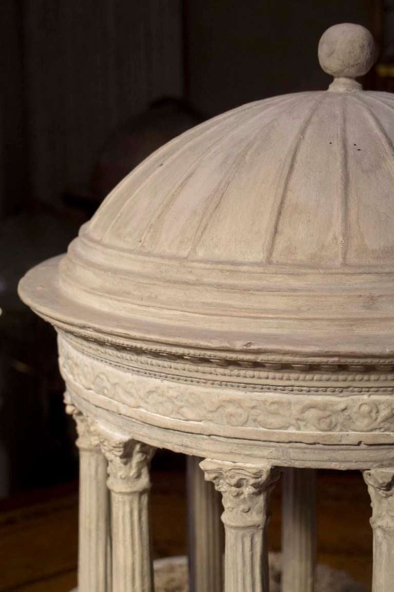 Neoclassical Temple Model 19th Century 1