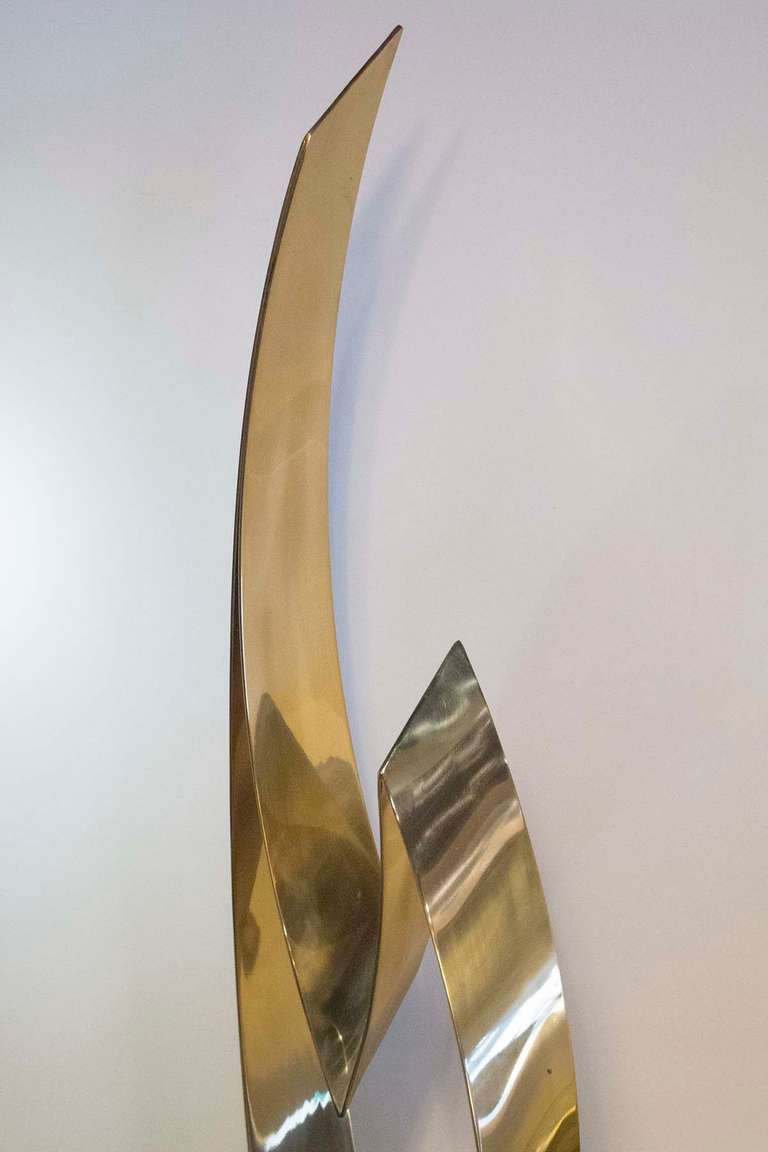20th Century Curtis Jere Abstract Sculpture 1984