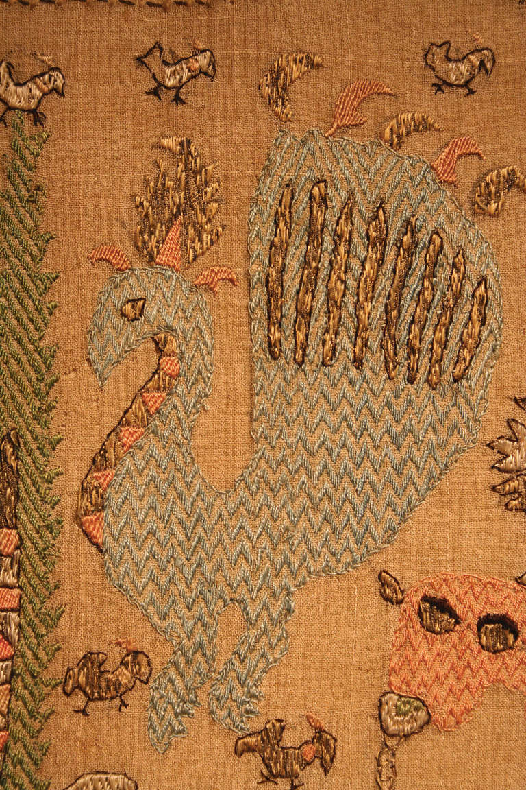 Pair of Greek Embroidery Panels, Mid-19th Century 2