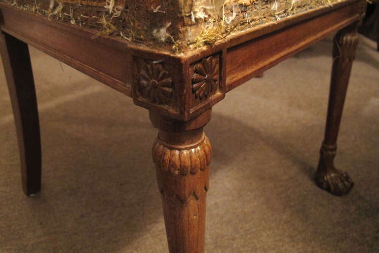 19th Century Directoire Side Chair In the manner of Jacob. Circa 1800