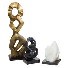 Collection of Three Modernist Sculptures