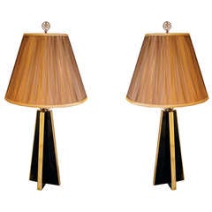 Pair Mid-century Lamps 1960-1970