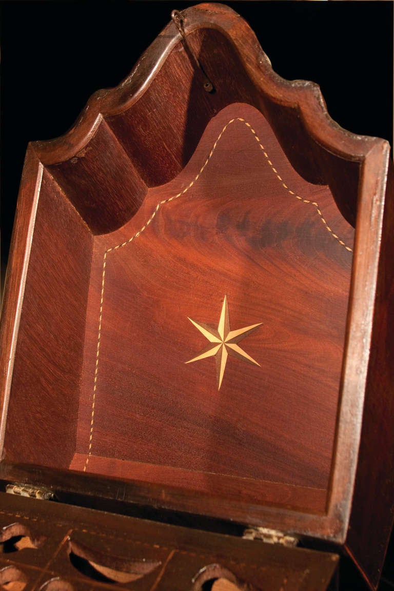 Pair Iii Mahogany Knife Boxes. Circa 1780 at 1stdibs