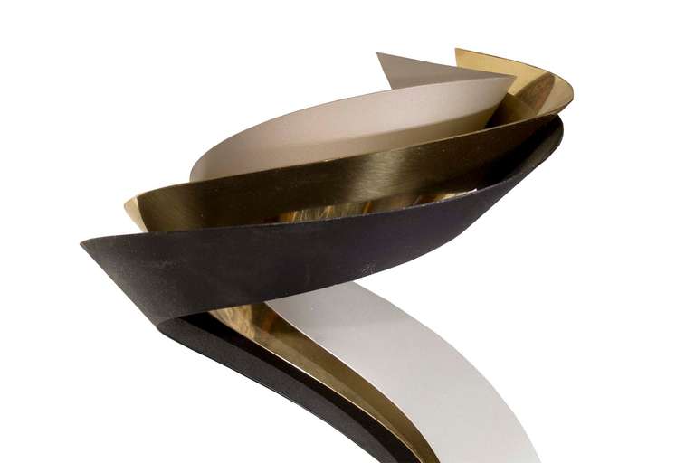 American Curtis Jere Metal Abstract Sculpture