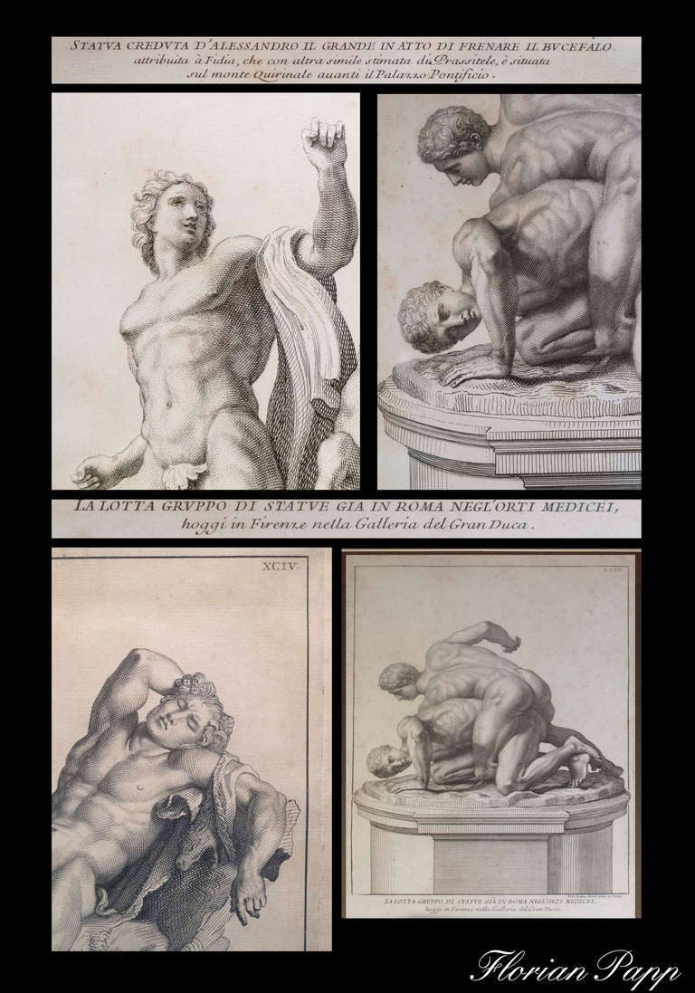 Three Engravings by Rossi 