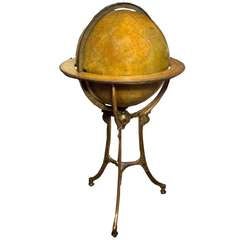 Vintage Hammond Terrestrial Floor Globe, Late 19th Century
