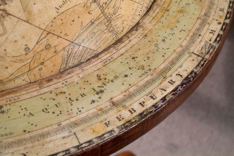 Handsome Pair Newton's Terrestrial and Celestial Globes, circa 1823 For Sale 5