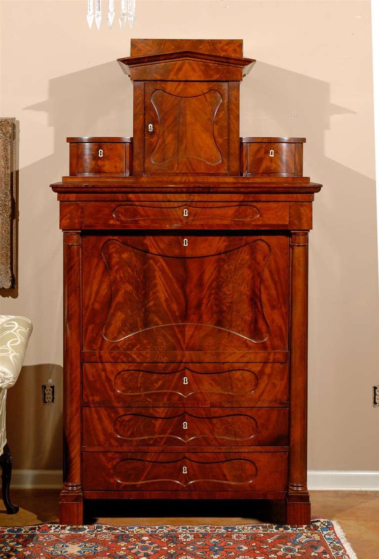 Biedermeier Secretary 4