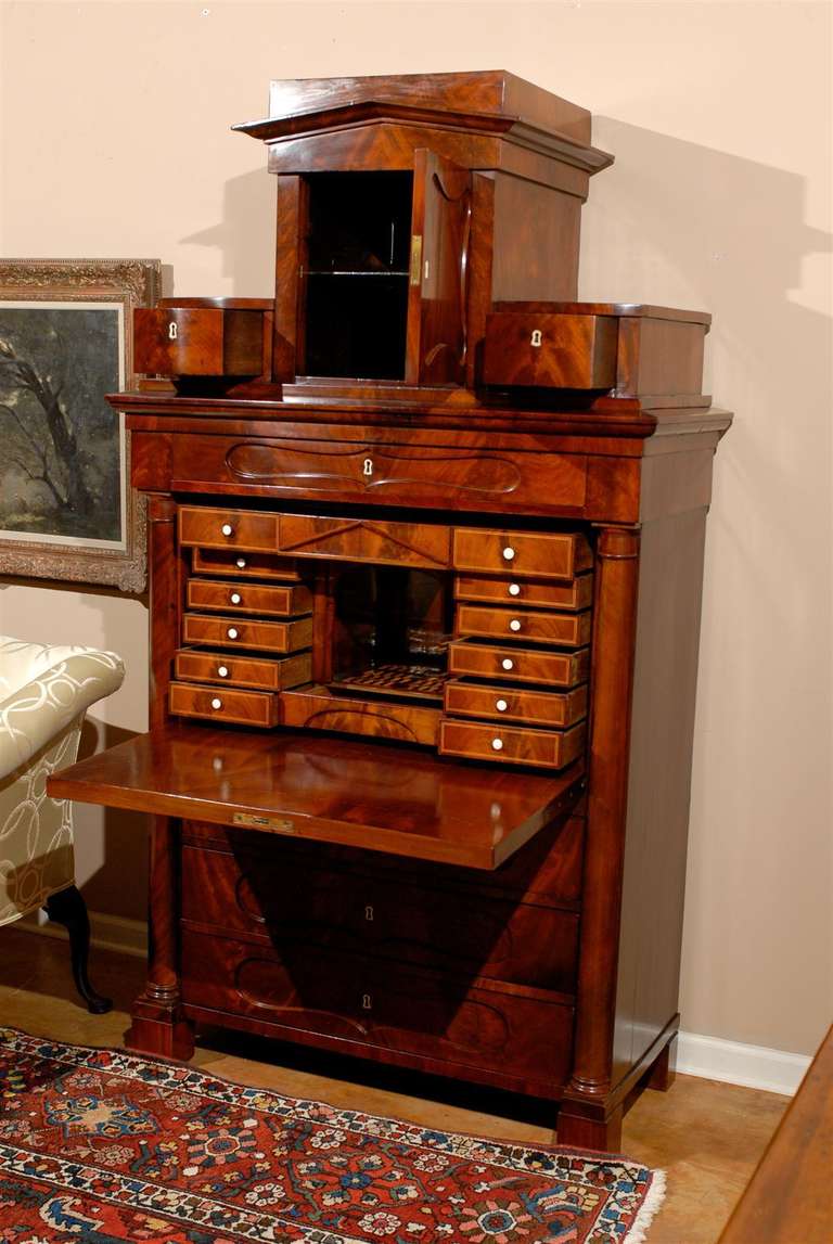 19th Century Biedermeier Secretary