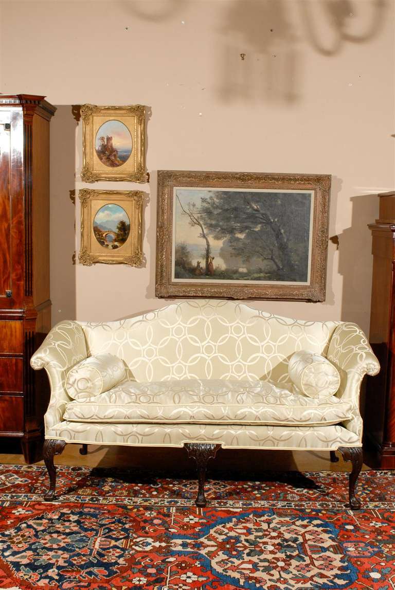 American Antique Settee 3